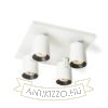 Kép KENNY IV mennyezeti lámpa fehér/fekete  230V LED GU10 4x8W
