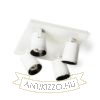 Kép KENNY IV mennyezeti lámpa fehér/fekete  230V LED GU10 4x8W