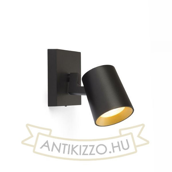 Kép KENNY I felületre szerelhető fekete/aranysárga  230V LED GU10 8W