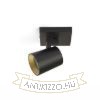 Kép KENNY I felületre szerelhető fekete/aranysárga  230V LED GU10 8W