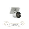 Kép KENNY I felületre szerelhető  szálcsiszolt alumínium/fekete 230V LED GU10 8W