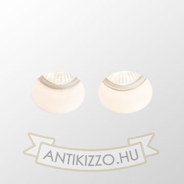 Kép QUO R II süllyesztett lámpa  gipsz 230V LED GU10 2x8W