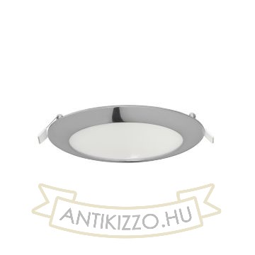 Kép DADA 17 süllyesztett lámpa fekete króm 230V LED 12W 3000K