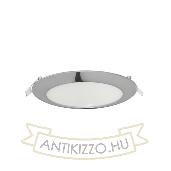 Kép DADA 17 süllyesztett lámpa fekete króm 230V LED 12W 3000K