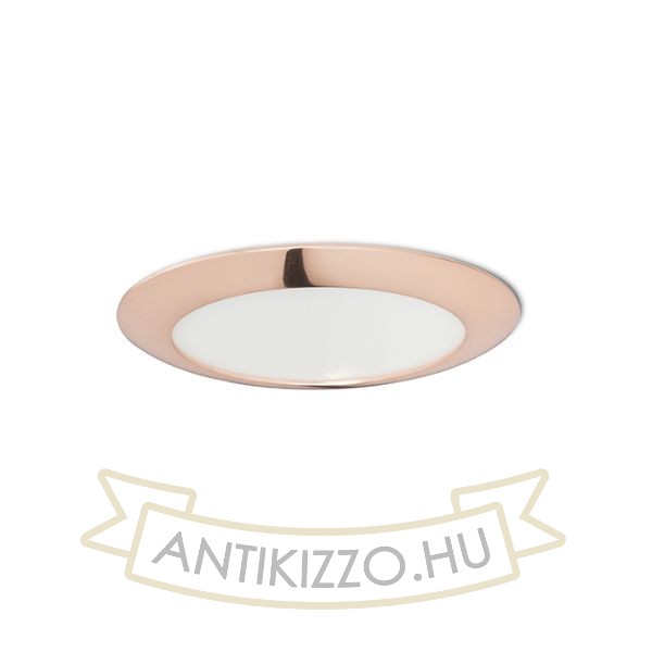 Kép DADA 17 süllyesztett lámpa réz 230V LED 12W 3000K