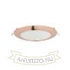 Kép DADA 17 süllyesztett lámpa réz 230V LED 12W 3000K
