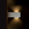 Kép KORSO II fali lámpa  szálcsiszolt alumínium 230V LED 2x3W 120° IP54  3000K