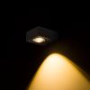Kép KORSO I fali lámpa  fekete elox 230V LED 5W 120° IP54  3000K
