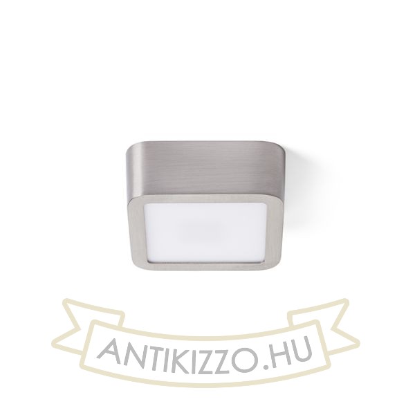 Kép HUE SQ 9 mennyezeti lámpa matt nikkel 230V LED 6W 3000K