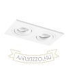 Kép PASADENA GU10 SQ II süllyesztett lámpa fehér  230V LED GU10 2x7W