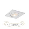 Kép PASADENA GU10 SQ I süllyesztett lámpa  szálcsiszolt alumínium 230V LED GU10 7W