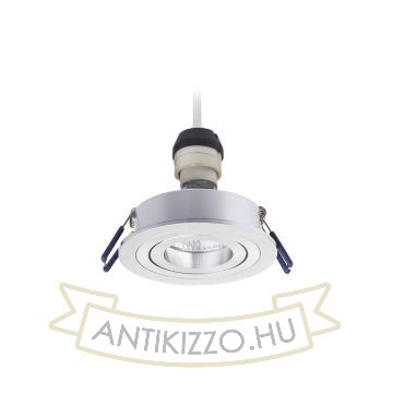 Kép PASADENA GU10 R süllyesztett lámpa  szálcsiszolt alumínium 230V LED GU10 7W