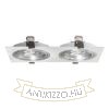 Kép PASADENA G53 SQ II   szálcsiszolt alumínium 230V LED G53 2x15W