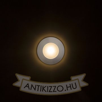 Kép CLUB süllyesztett lámpa ezüstszürke 230V LED 3W IP54 3000K