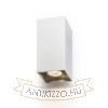 AGATE II fali lámpa  szálcsiszolt alumínium 230V LED GU10 2x7W