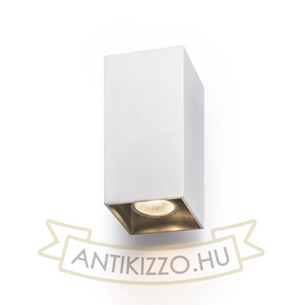 AGATE II fali lámpa  szálcsiszolt alumínium 230V LED GU10 2x7W