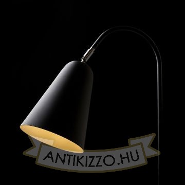 Kép GARBO asztali lámpa fekete króm 230V LED E27 15W