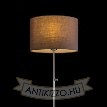Kép EDIKA asztali lámpa barna matt nikkel 230V LED E27 15W