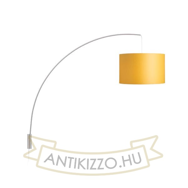 Kép BEND fali ívelt lámpatest  matt nikkel 230V LED E27 15W