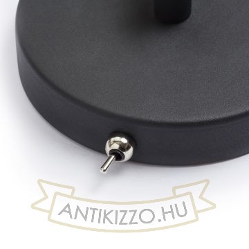 Kép ANTE fali lámpa fekete réz 230V LED E27 15W
