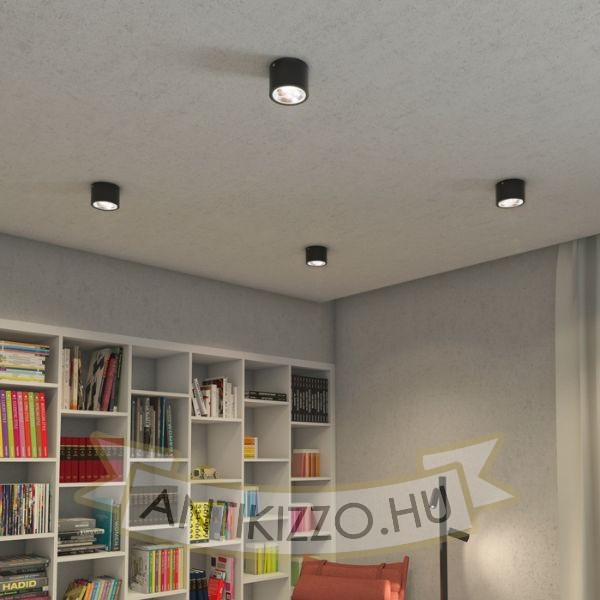 Kép KELLY LED DIMM mennyezeti lámpa fekete 230V LED 15W 45° 3000K