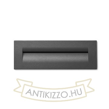 Kép RASQ a falba süllyesztett antracitszürke 230V LED 8.5W IP65 3000K