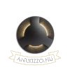 KICK III süllyesztett lámpa fekete 230V LED 3W IP54 3000K