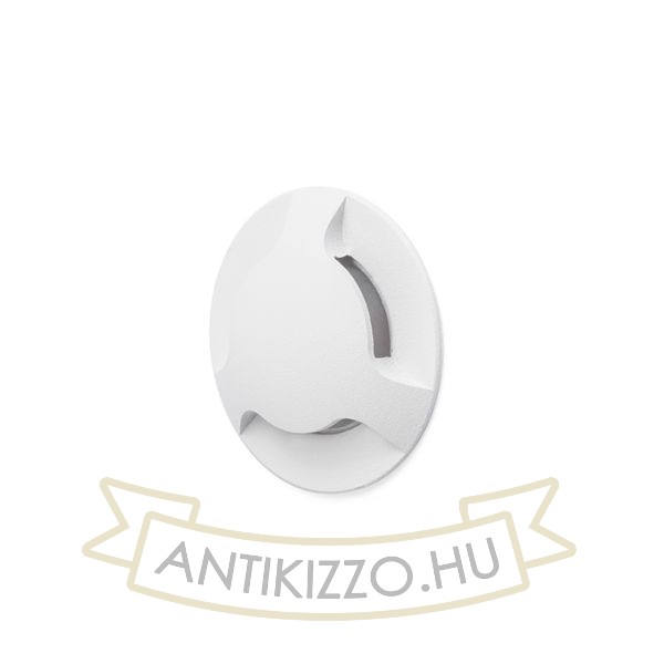 KICK III süllyesztett lámpa fehér 230V LED 3W IP54 3000K