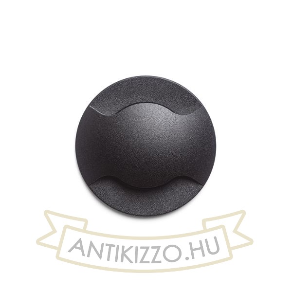KICK II süllyesztett lámpa fekete 230V LED 3W IP54 3000K