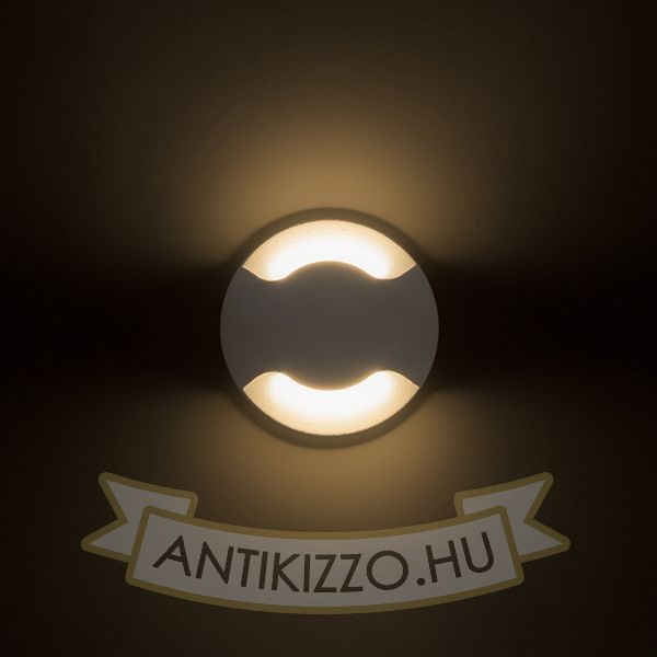 KICK II süllyesztett lámpa fehér 230V LED 3W IP54 3000K