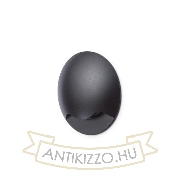 Kép KICK I süllyesztett lámpa fekete 230V LED 3W IP54 3000K
