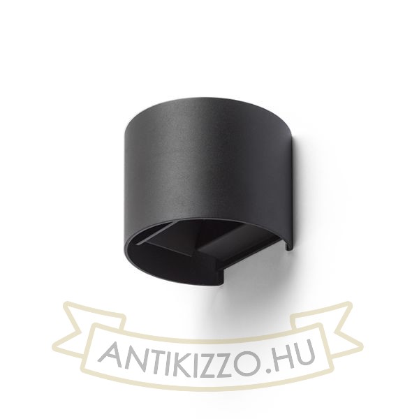 TITO R fali lámpa fekete  230V LED 6W IP54  3000K