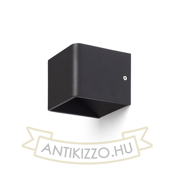 Kép ONYX fali lámpa fekete 230V LED 5W 3000K