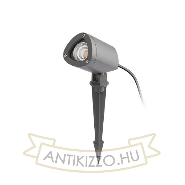 COSMO leszúrható spot lámpa antracitszürke 230V LED 10W 24° IP65 3000K
