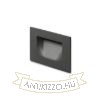 PER süllyesztett lámpa antracitszürke 230V LED 3W IP54 3000K