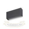 TORINO fali lámpa fekete 230V LED 2x5W IP54 3000K