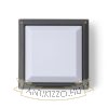 DELTA 215 felületre szerelhető antracit  230V LED E27 15W IP54