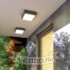 DELTA 215 felületre szerelhető antracit  230V LED E27 15W IP54