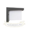 HIDE SQ fali lámpa antracit  230V LED E27 15W IP44