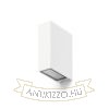 UKKO fali lámpa fehér  230V LED 2x3W 55° IP54  3000K