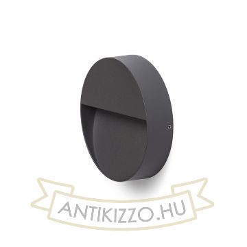 Kép AQILA R fali lámpa antracitszürke 230V LED 6W IP54 3000K