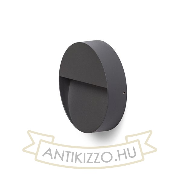 AQILA R fali lámpa antracitszürke 230V LED 6W IP54 3000K