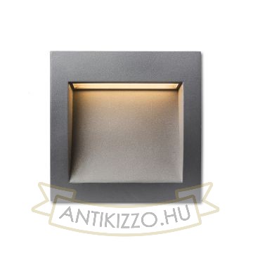 Kép GORDIQ M süllyesztett lámpa antracitszürke 230V LED 3W IP65 3000K