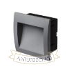 GORDIQ M süllyesztett lámpa antracitszürke 230V LED 3W IP65 3000K