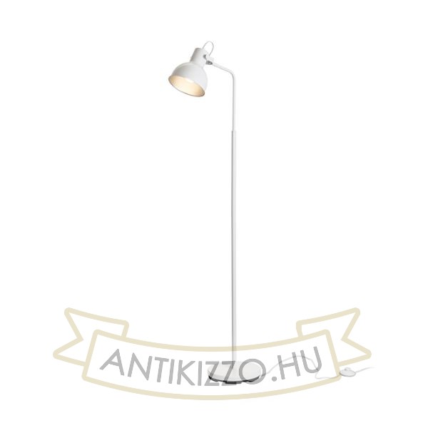 Kép ROSITA állólámpa fehér/ezüstszürke  230V LED E27 11W