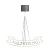 Kép GARDETTE állólámpa fekete alumínium 230V LED E27 15W
