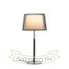 ESPLANADE asztali lámpa átlátszó fekete/fehér króm 230V LED E27 15W