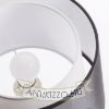ESPLANADE asztali lámpa átlátszó fekete/fehér króm 230V LED E27 15W