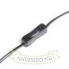 ESPLANADE asztali lámpa átlátszó fekete/fehér króm 230V LED E27 15W