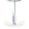 Kép SHARP fali lámpa fekete króm 230V LED E27 15W